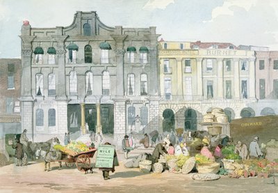 Covent Garden Market by English School